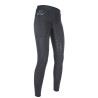 Leggings Mesh con fondo integrale in silicone HKM - Nero