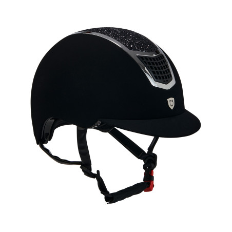 Casco in velluto ultra-leggero con strass Eclipse Equestro