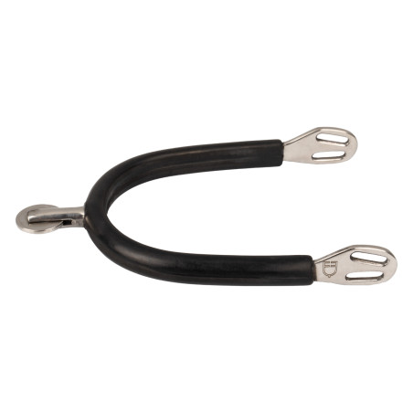 Speroni con rotella piatta rotonda rivestiti in gomma Equestro