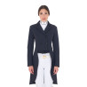 Frac da concorso da donna in tessuto tecnico Equestro - Blazer marine