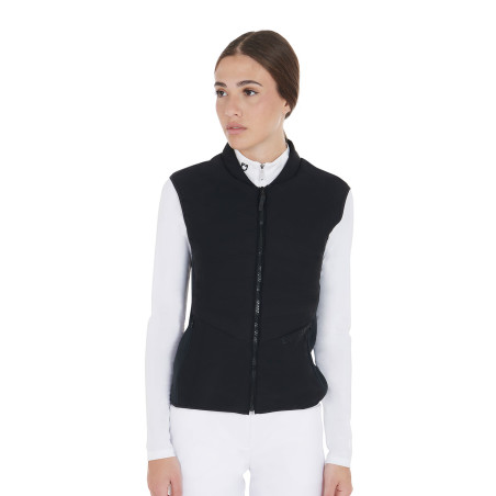 Gilet aderente in tessuto tecnico da donna Equestro