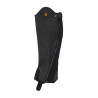 Mini chaps in pelle morbida con cerniera laterale Magellano Equestro - Nero