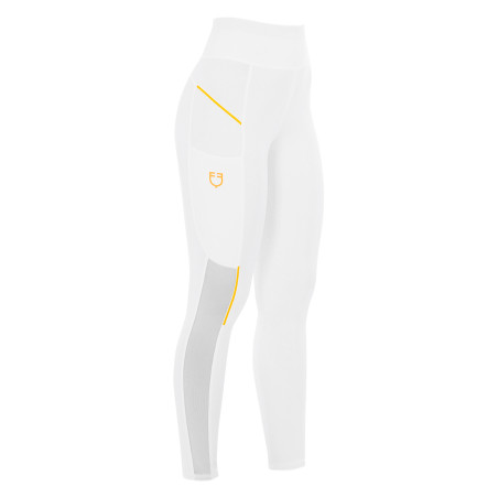 Leggings aderenti da donna con inserti in micro-mesh Equestro