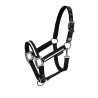 Capestro in nylon White Trim Equestro - Nero / nero