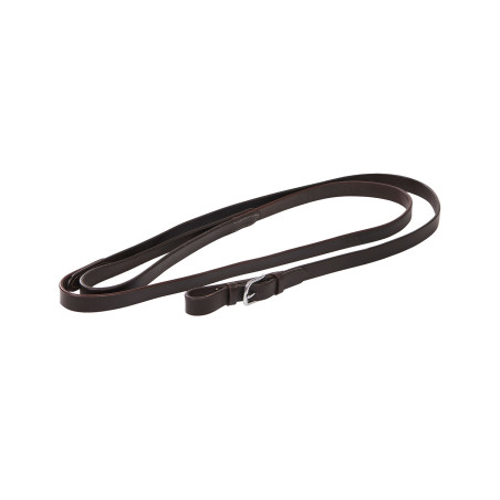 Longhina in cuoio con catena argentata Equestro