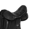 Copri-sella in gel Air Plus per dressage con gel esterno 10mm Acavallo - Nero