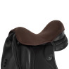 Coprisedile in gel per dressage con Dri-Lex 20mm Acavallo - Marrone