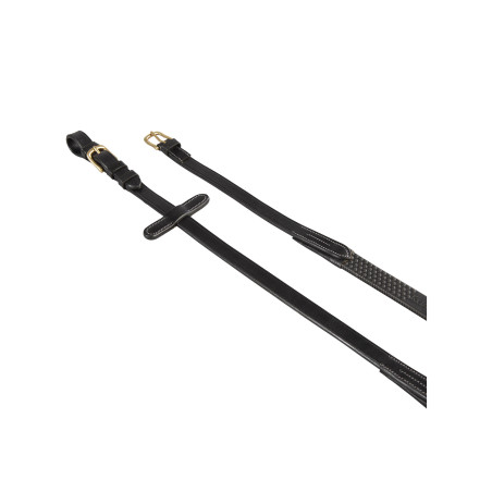 Redini in cuoio italiano e gomma 1,9 cm Kris con fibbie in ottone Equestro