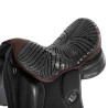 Copri-sella in gel Air Plus per dressage con gel esterno 10mm Acavallo - Marrone