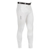 Pantaloni uomo Urano in cotone stretch Equestro - Bianco