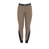 Pantaloni da donna aderenti con grip completo Aria Equestro - Noce