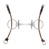 Mors da gag in corda Equestro - Marrone scuro