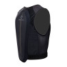 Gilet di protezione livello 2 con petto imbottito unisex Equestro - Nero