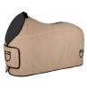 Coperta in pile con chiusura frontale a pattina GP Equestro - Beige