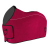Coperta in pile con chiusura frontale a pattina GP Equestro - Bordeaux