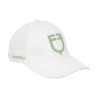 Cappellino unisex della nuova collezione Equestro - Bianco / verde chiaro