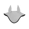Cuffia antimosche in tessuto tecnico GP Equestro - Grigio chiaro / nero