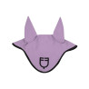 Cuffia anti-mosche in tessuto tecnico con logo GP Equestro - Lilla / nero