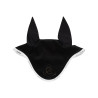 Cuffia antimosche in lycra con logo in silicone Acavallo - Nero / bianco