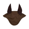 Cuffia anti-mosche collezione basic con orecchie elastiche Equestro - Marrone