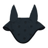 Cuffia anti-mosche con logo multicolore Black Line Edition Equestro - Blu navy / nero