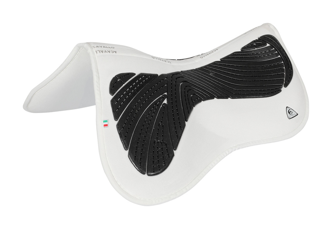 Ammortizzatore in memory foam con rialzo posteriore in montone intero Acavallo Sabbia Beige
