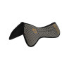 Ammortizzatore in memory foam con grip in silicone e logo Equestro - Grigio
