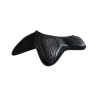 Ammortizzatore in memory foam con grip in gel esagonale e rialzo anteriore Acavallo - Nero