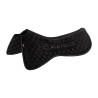 Ammortizzatore in memory foam con grip in silicone e fibra di bambù Acavallo - Nero