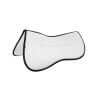 Ammortizzatore in memory foam con grip in gel bifacciale Acavallo - Bianco / nero