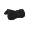 Ammortizzatore in memory foam con gel esagonale e rialzo posteriore Acavallo - Nero