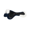 Ammortizzatore Acavallo Close Contact Classic in gel con memory foam e montone - Blu / bianco