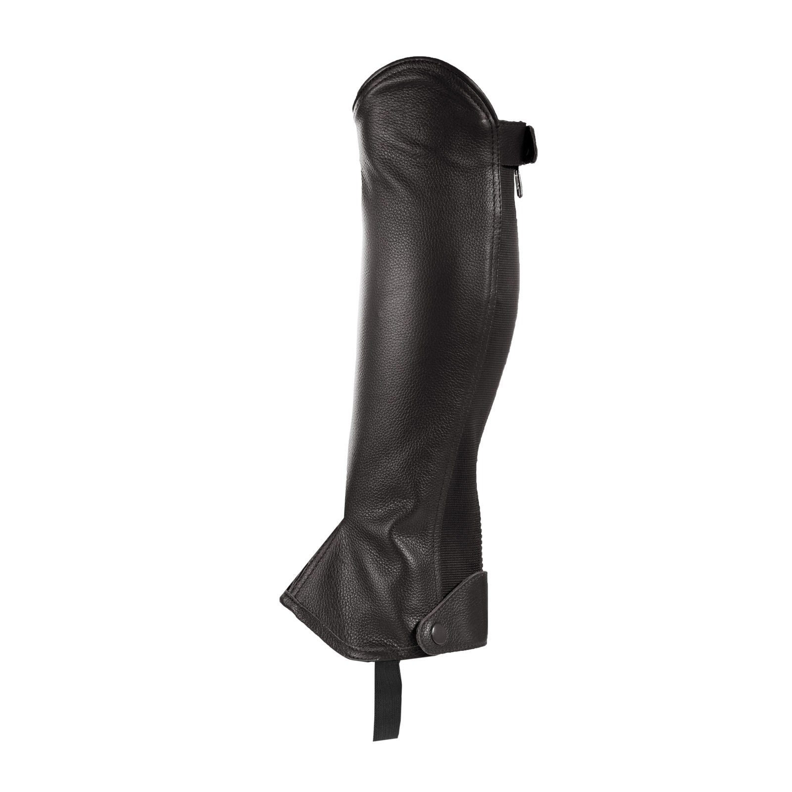 Mini-chaps in pelle Horze Spirit Nero Mini-chaps in pelle Horze Spirit Nero