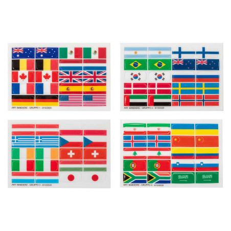 Set di adesivi per staffe Opera Acavallo