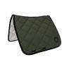 Sottosella da addestramento in tessuto tecnico edizione Black Line Equestro - Verde scuro / nero