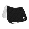 Sottosella da addestramento in tessuto tecnico con logo GP Equestro - Nero / bianco