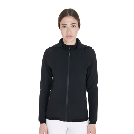 Giacca softshell aderente con interno in pile da donna Gardena Equestro