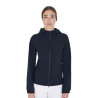 Giacca softshell aderente da donna con tasche nascoste Equestro - Marina