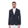 Giacca da concorso uomo 3 bottoni Elegance Equestro - Blazer marine