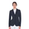 Giacca da concorso a 3 bottoni da donna Elegance Equestro - Blazer marine