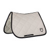 Sottosella da salto in tessuto tecnico con logo ricamato Black Line Edition Equestro - Beige