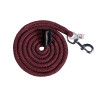 Lunga Carlotta con moschettone HKM - Bordeaux