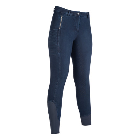 Pantaloni da donna Aruba Denim con fondo 1/1 in silicone HKM