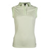 Polo da donna senza maniche Catherine HKM - Pistacchio
