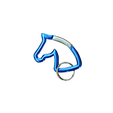 Portachiavi in Alluminio Testa di Cavallo Umbria Equitazione