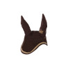Cuffia per Pony in Cotone con Piping a Contrasto Supreme - Marrone / beige