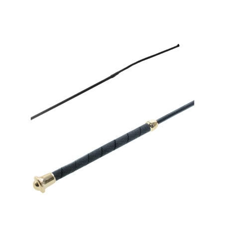 Frustino da Dressage con Impugnatura Grip Oro/Argento Umbria Equitazione