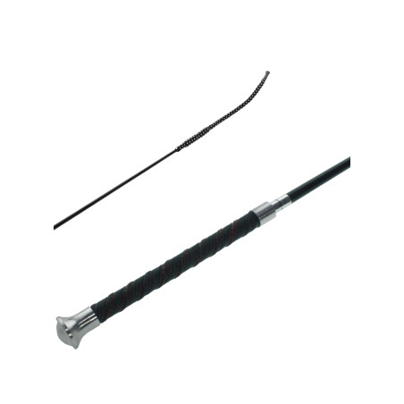 Frustino da Dressage Flying in Carbonio Opaco con Impugnatura Antiscivolo Umbria Equitazione