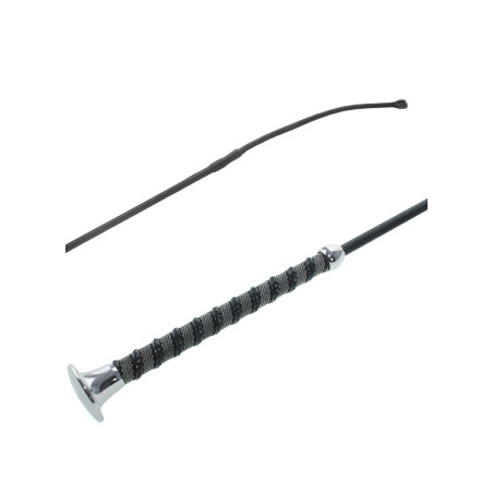 Frustino da Dressage con Manico Bicolore Grip e Pelle Umbria Equitazione