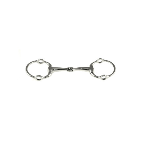 Mors Gag Eggbutt in acciaio inox Umbria Equitazione